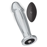 ASS-SATION REMOTE VIBRATING METAL ANAL ECSTASY-SILVER