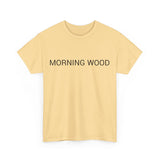 MORNING WOOD TEE BY CULTUREEDIT AVAILABLE IN 13 COLORS
