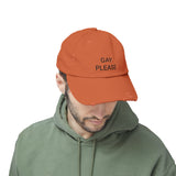 GAY PLEASE Distressed Cap in 6 colors