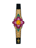 FLOWER POWER WATCH BRACELET by Walter Van Beirendonck