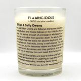 Gillian and Sally (Practical Magic) Glass Votive Candle