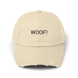 WOOF! Distressed Cap in 6 colors