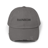 RAINBOW Distressed Cap in 6 colors