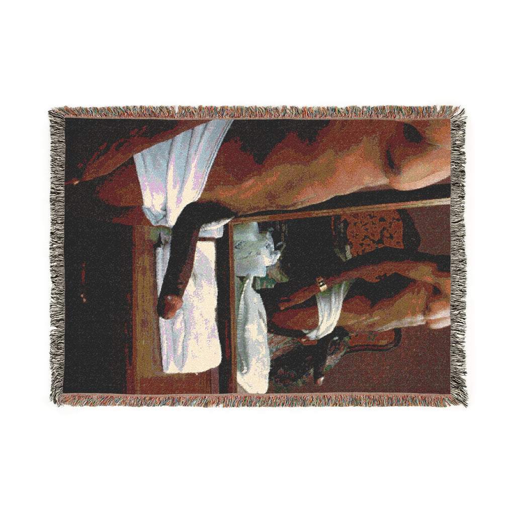 DOUBLE DICK Woven Blanket bY CHUCK X CULTUREEDIT