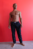 Louis Gabriel Nouchi TAPERED JOGGING PANTS BLACK