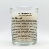 Rosie O’Donnell Glass Votive Candle