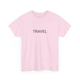 TRAVEL TEE BY CULTUREEDIT AVAILABLE IN 13 COLORS