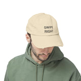SWIPE RIGHT Distressed Cap in 6 colors