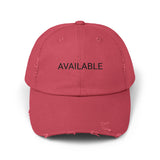 AVAILABLE Distressed Cap in 6 colors