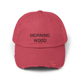 MORNING WOOD Distressed Cap in 6 colors