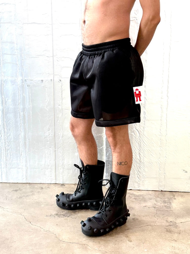 Walter Van Beirendonck Sheer Shorts