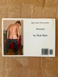 Male Nude Photography: Preston BY NICK BAER