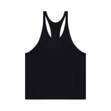 GYMNASIUM THE BODY WORK STRINGER TANK BLACK WITH MAROON