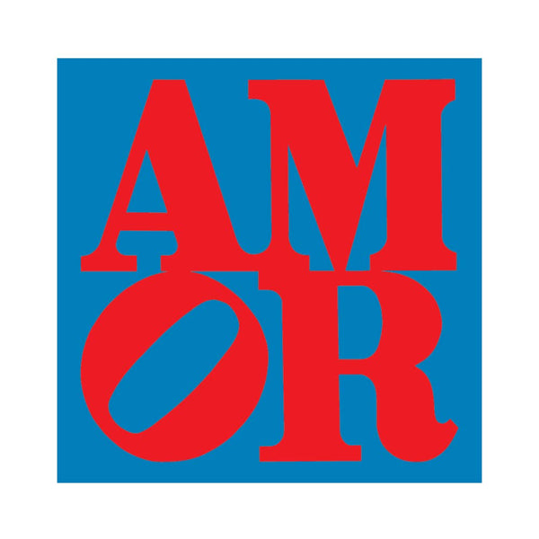 Amor By Robert Indiana (Valentines) - Die-Cut Sticker