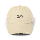 GAY Distressed Cap in 6 colors