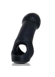 Hunkyjunk Double Thruster Double Penetrator Sling - Tar Ice Black