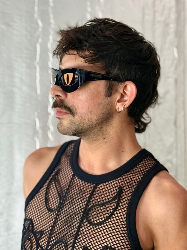 LOVERBOY BY CHARLES JEFFREY NEKO SUNGLASSES