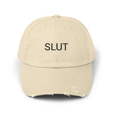 SLUT Distressed Cap in 6 colors