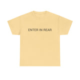 ENTER IN REAR TEE BY CULTUREEDIT AVAILABLE IN 13 COLORS
