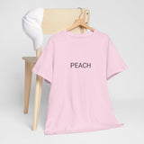 PEACH TEE BY CULTUREEDIT AVAILABLE IN 13 COLORS