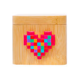 Lovebox Color & Photo - Rainbow Pixel Heart