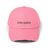 GYM QUEEN Distressed Cap in 6 colors