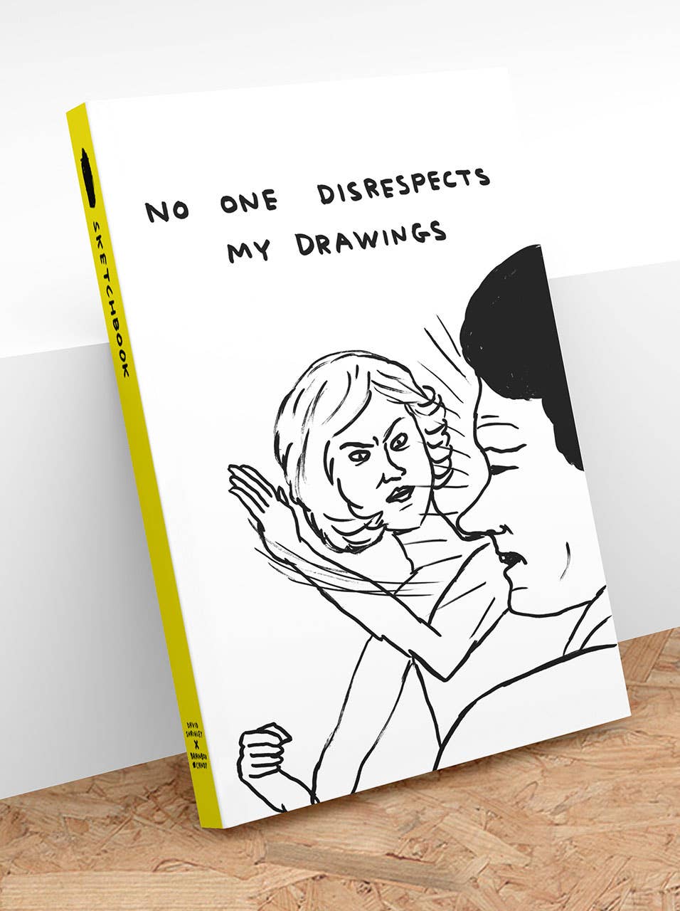 Disrespect Drawing Sketchbook by David Shrigley