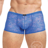 Lace King Lace Boxers Blue