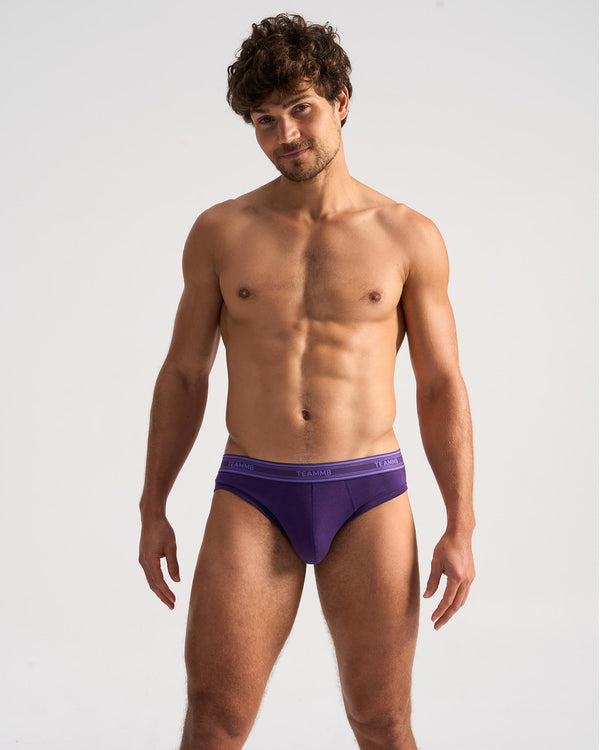 TEAMM8 Cotton Classic Brief - Violet