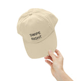 SWIPE RIGHT Distressed Cap in 6 colors