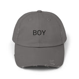 BOY Distressed Cap in 6 colors