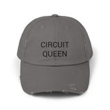CIRCUIT QUEEN Distressed Cap in 6 colors