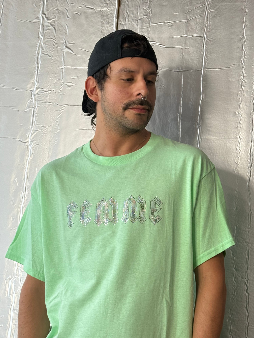 MINT FEMME SPARKLE TEE BY TRADE