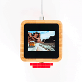 Lovebox Color & Photo - Red Pixel Heart