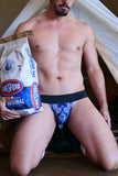 HANKY JOCKSTRAP BLUE BY RIK VILLA - SALE