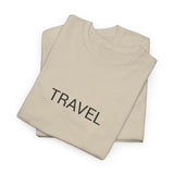 TRAVEL TEE BY CULTUREEDIT AVAILABLE IN 13 COLORS