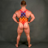 Alfons Dovana Multicolor Stars Bodysuit