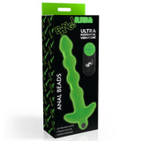 28X Glow-In-The-Dark Anal Beads W/ Remote