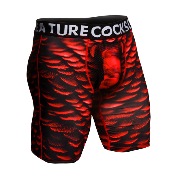 Creature Wear Horny Devil Demon Boxer Shorts