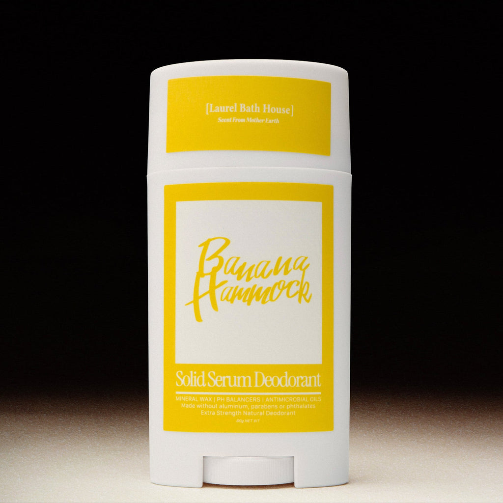 BANANA HAMMOCK Solid Serum Deodorant BY LAUREL BATH HOUSE
