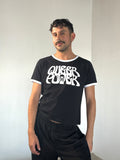 Queer Power T-Shirt in Black / White by LUDOVIC DE SAINT SERNIN