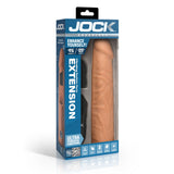 JOCK Enhancers Vibrating Penis Extension w/ Remote - Medium