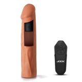 JOCK Enhancers Vibrating Penis Extension w/ Remote - Medium