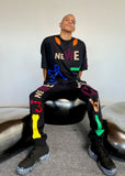 Walter Van Beirendonck WE ARE TEE OVERSIZED BLACK