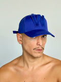 W CAP by Walter van Beirendonck in Blue