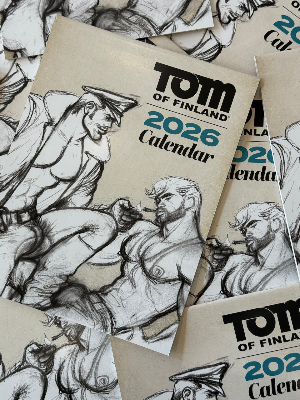 TOM OF FINLAND 2026 Wall Calendar
