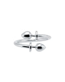 KISKA LAB MINI PLUG PLATINUM RING