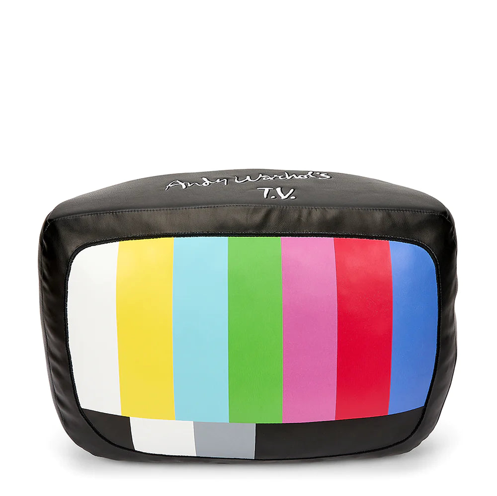 Andy Warhol x Kidrobot Television Pleather Plush