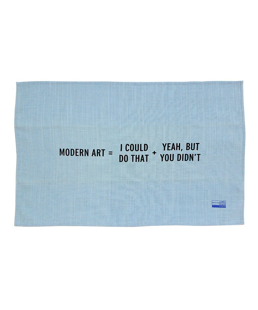 Modern Art Tea Towel by Craig Damrauer x Third Drawer Down