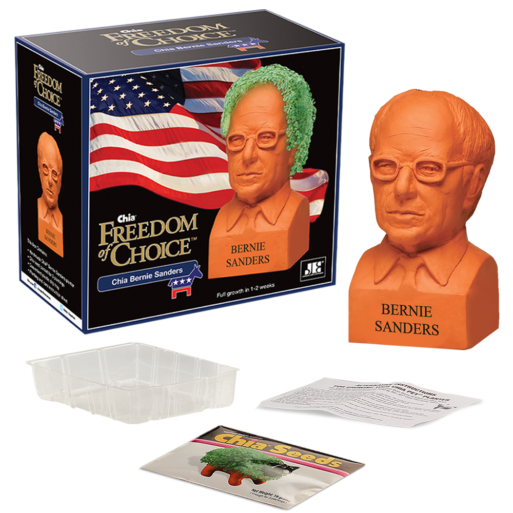 BERNIE SANDERS CHIA PET